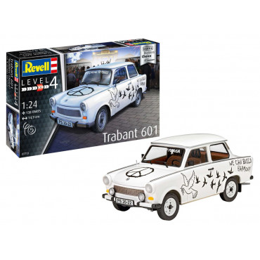 KIT PARA MONTAR REVELL TRABANT 601 BUILDER'S CHOICE 1/24 138 PEÇAS REV 07713